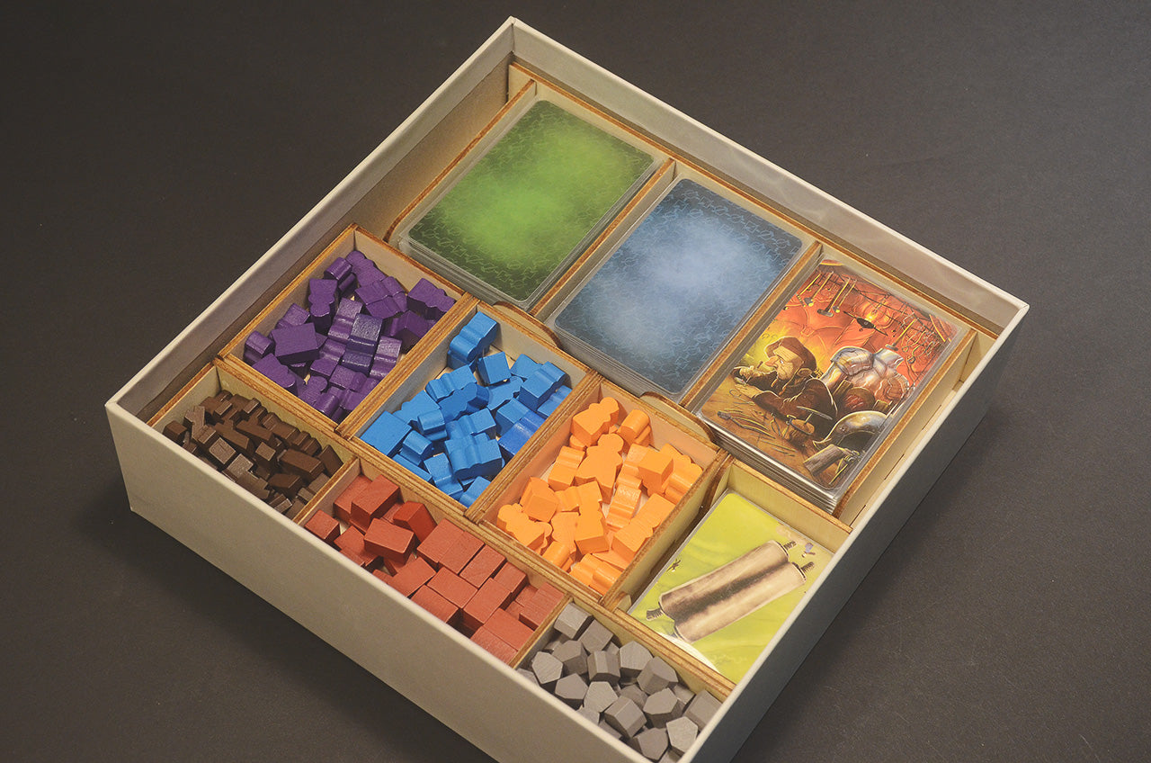 西國建築師+工匠擴 桌遊收納盒 Architects of the West Kingdom insert organizer 烏鴉盒子桌遊收納