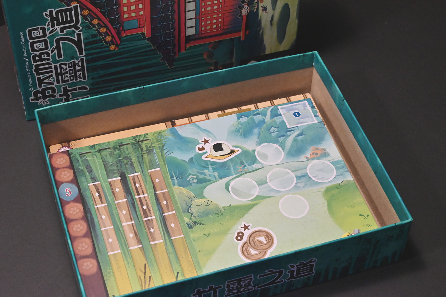 竹靈之道 桌遊收納盒 Bamboo board game insert 烏鴉盒子桌遊收納