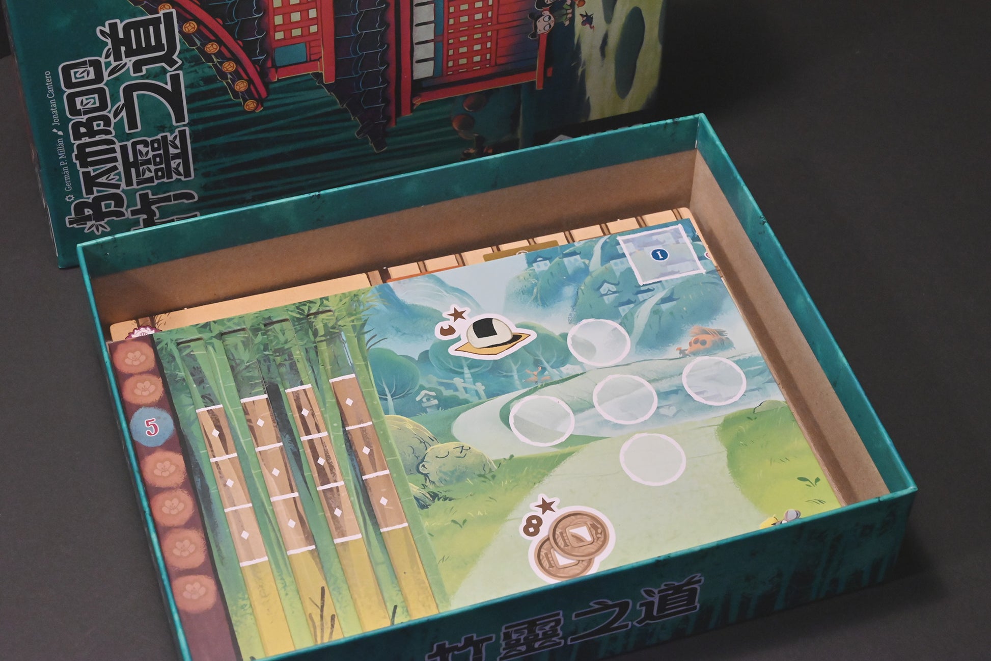 竹靈之道 桌遊收納盒 Bamboo board game insert 烏鴉盒子桌遊收納