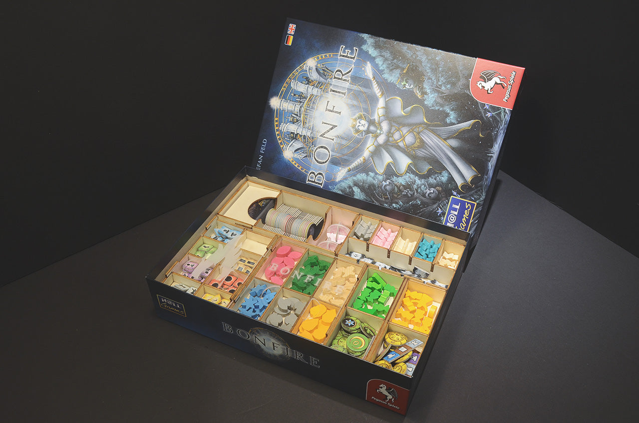 生命之火 Bonfire 桌遊收納盒 烏鴉盒子桌遊收納 Bonfire insert organizer