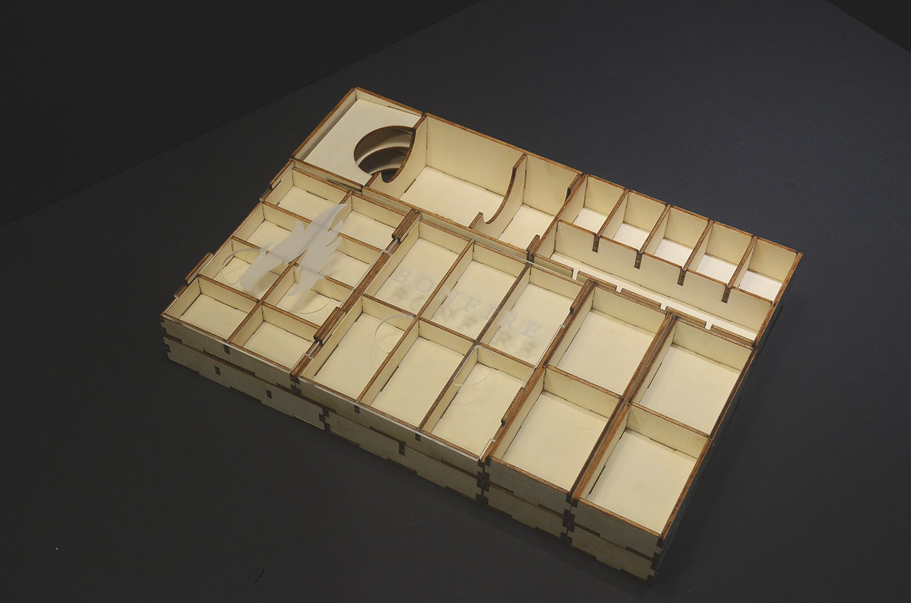 生命之火 Bonfire 桌遊收納盒 烏鴉盒子桌遊收納 Bonfire insert organizer