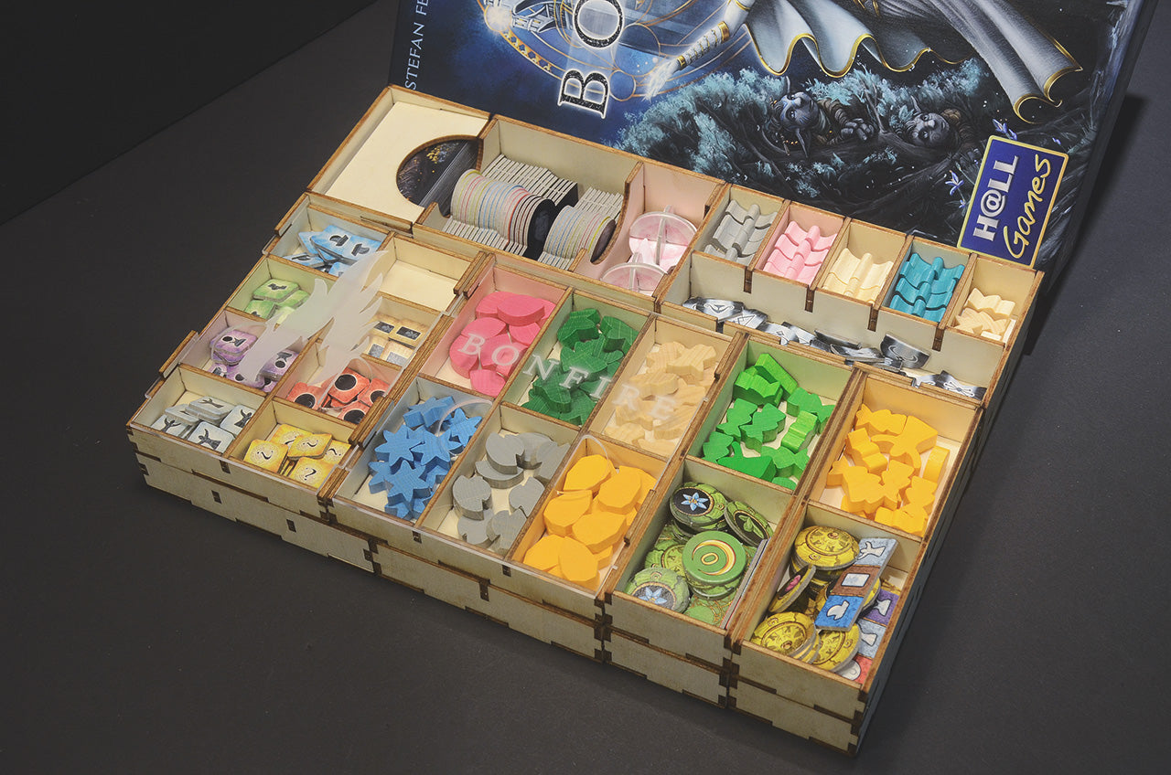生命之火 Bonfire 桌遊收納盒 烏鴉盒子桌遊收納 Bonfire insert organizer