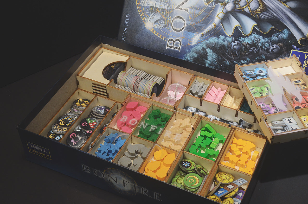 生命之火 Bonfire 桌遊收納盒 烏鴉盒子桌遊收納 Bonfire insert organizer