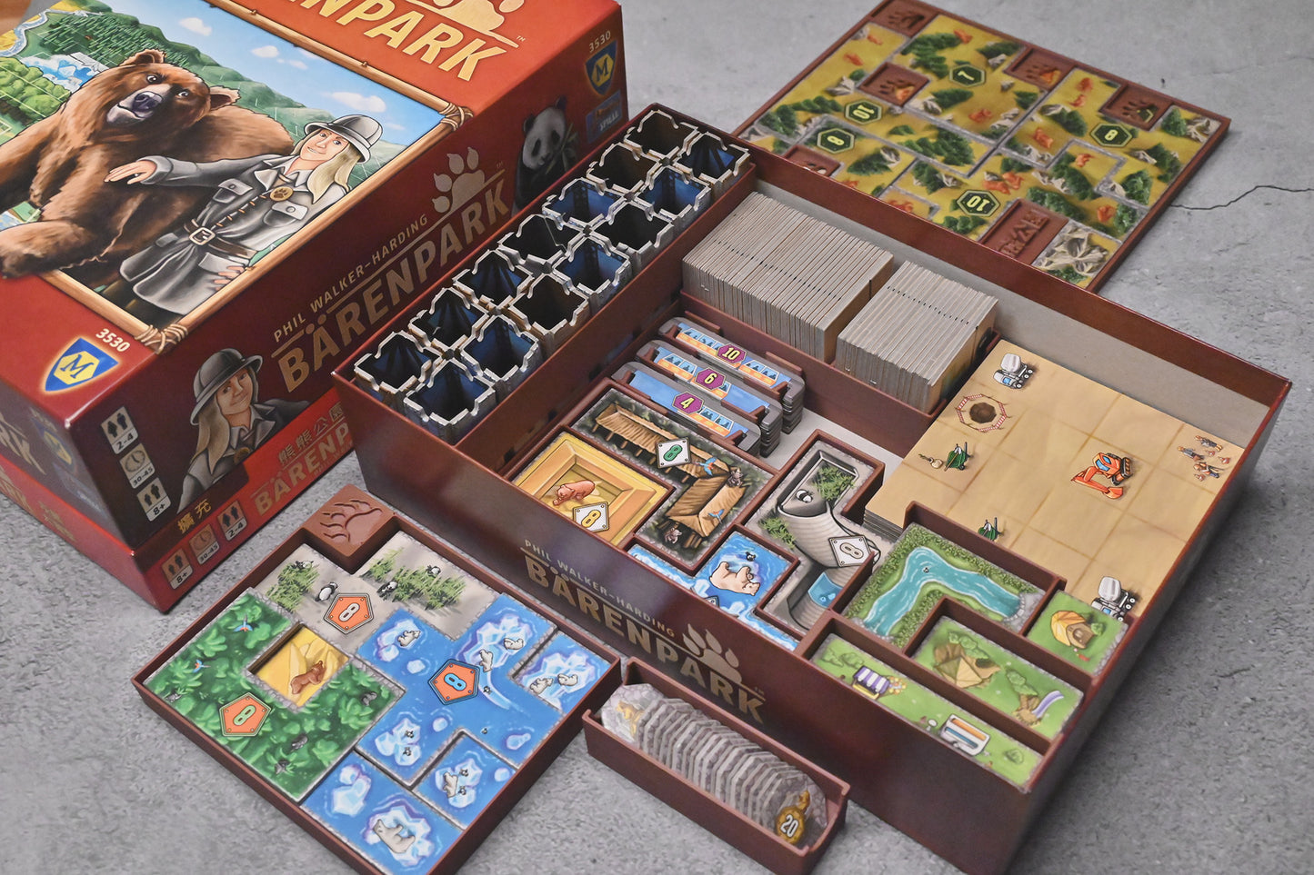 熊熊公園+擴充 Barenpark 桌遊收納盒