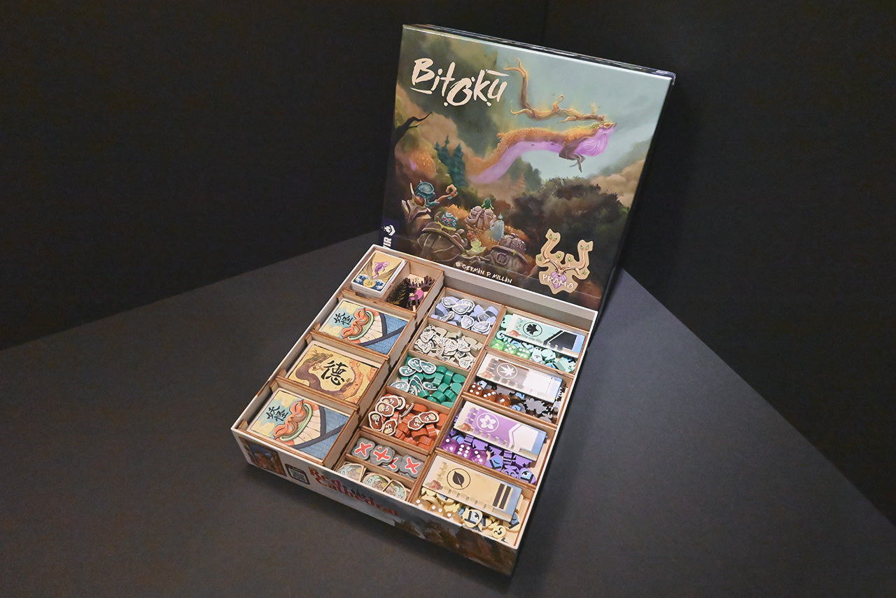 森靈之道 桌遊收納盒 Bitoku insert organizer 烏鴉盒子收納