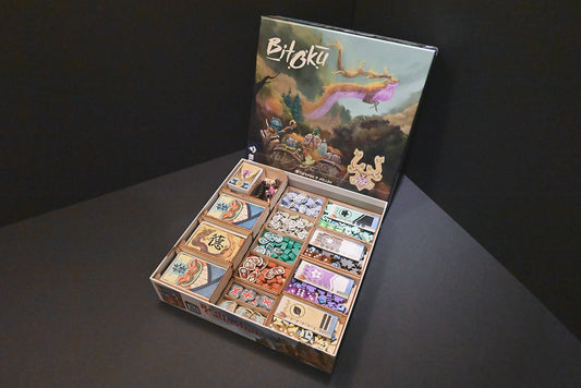 森靈之道 桌遊收納盒 Bitoku insert organizer 烏鴉盒子收納