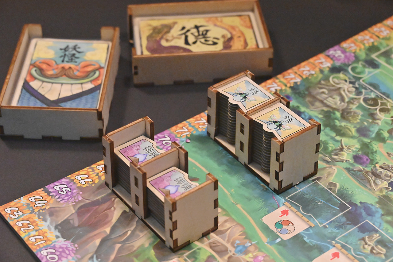 森靈之道 桌遊收納盒 Bitoku insert organizer 烏鴉盒子收納