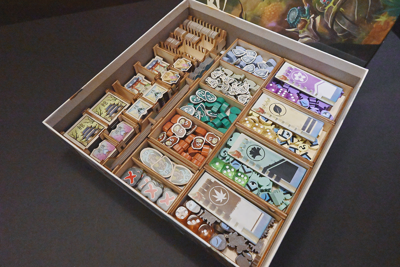 森靈之道 桌遊收納盒 Bitoku insert organizer 烏鴉盒子收納