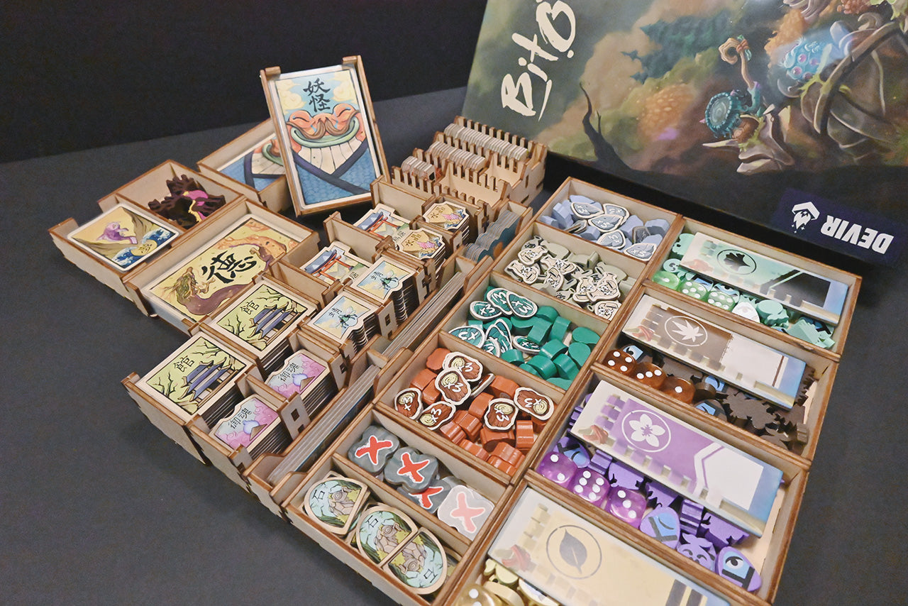 森靈之道 桌遊收納盒 Bitoku insert organizer 烏鴉盒子收納