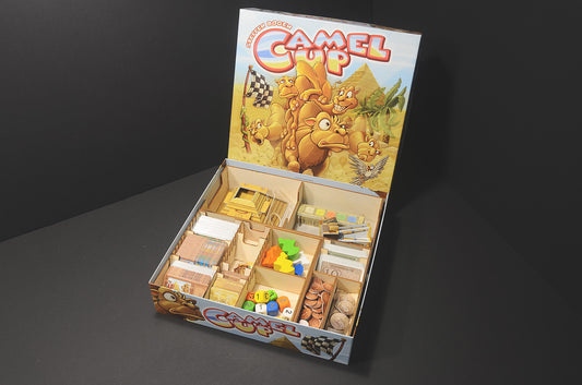 駱駝大賽 Camel Up 烏鴉盒子木質桌遊收納盒
