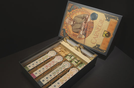 卡內基 桌遊收納盒 Carnegie board game insert 烏鴉盒子桌遊收納