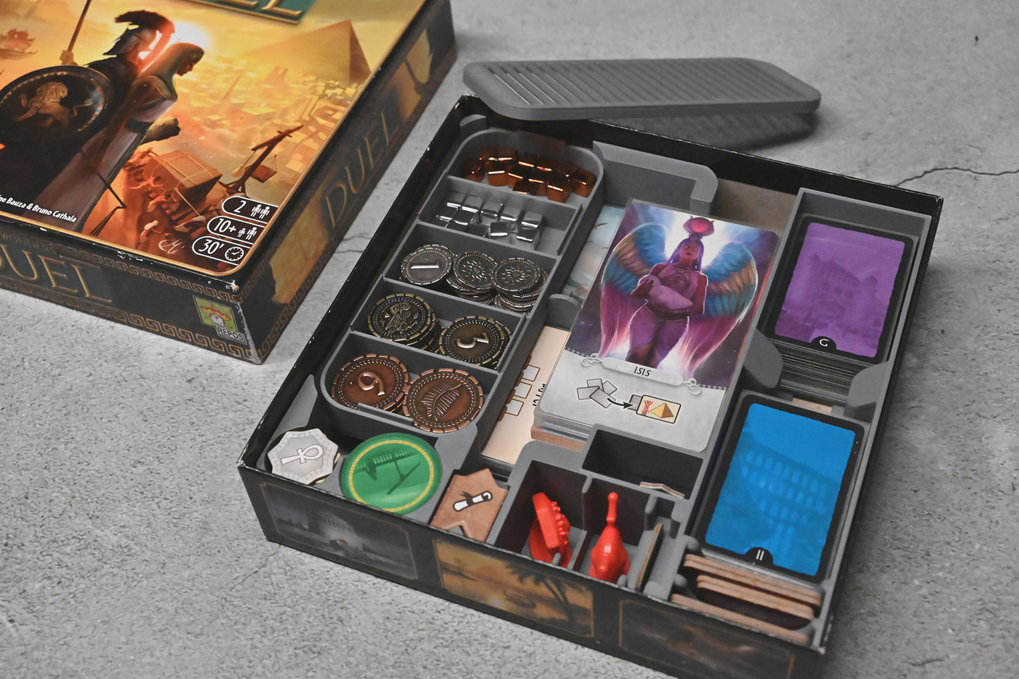 七大奇蹟對決 7 Wonders Duel 桌遊收納盒