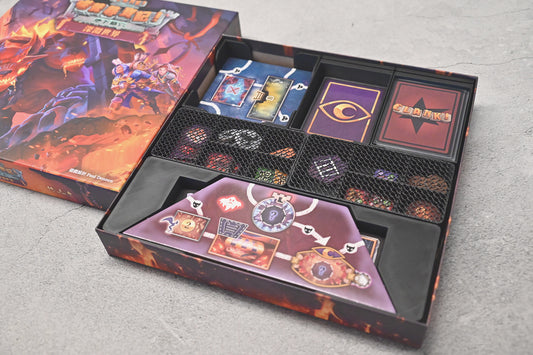 噤聲尋寶記地下墓穴：深淵世界 Clank Catacombs Underworld 桌遊收納盒