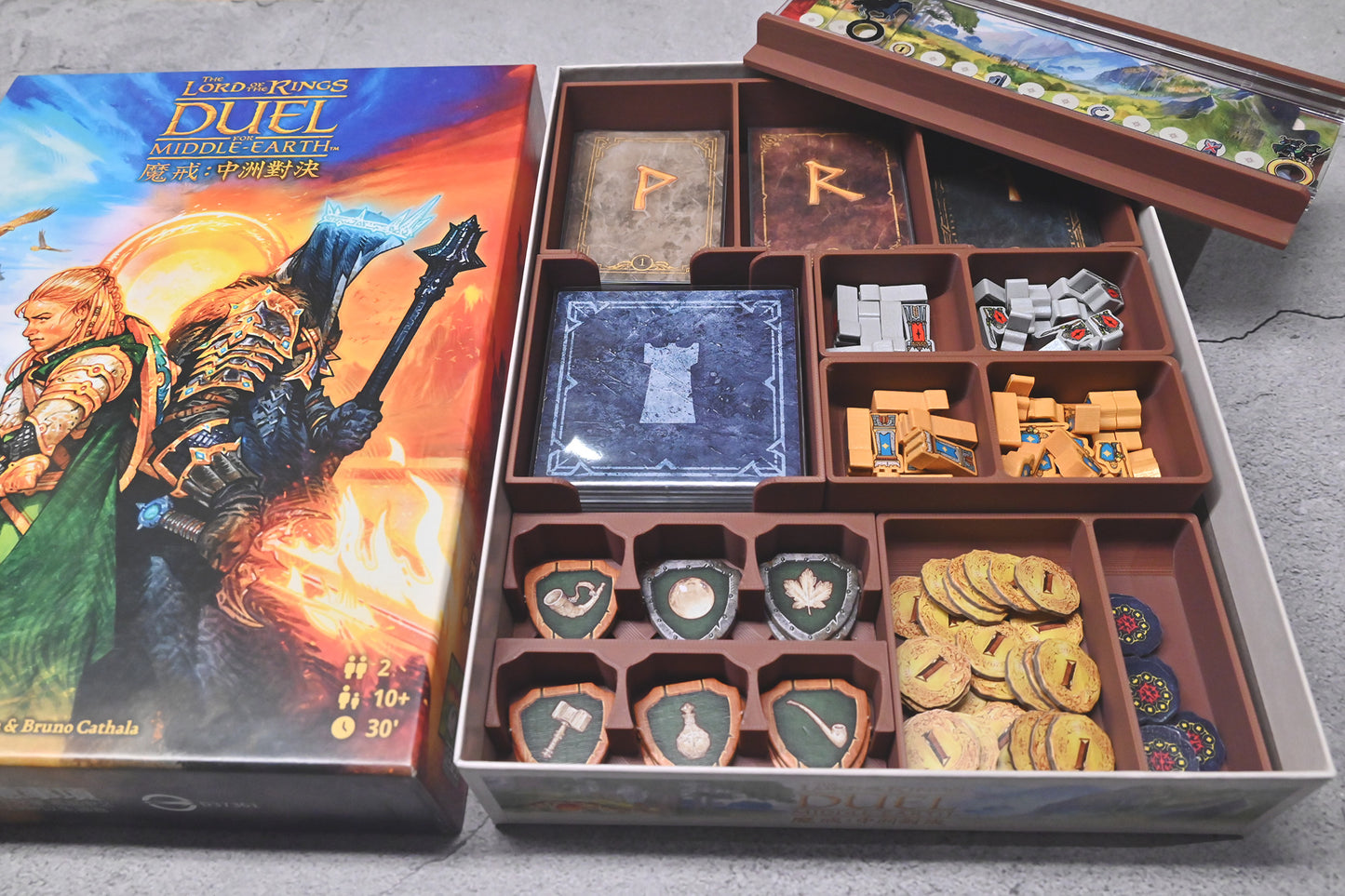 魔戒：中洲對決 The Lord of the Rings: Duel for Middle-Earth 桌遊收納盒