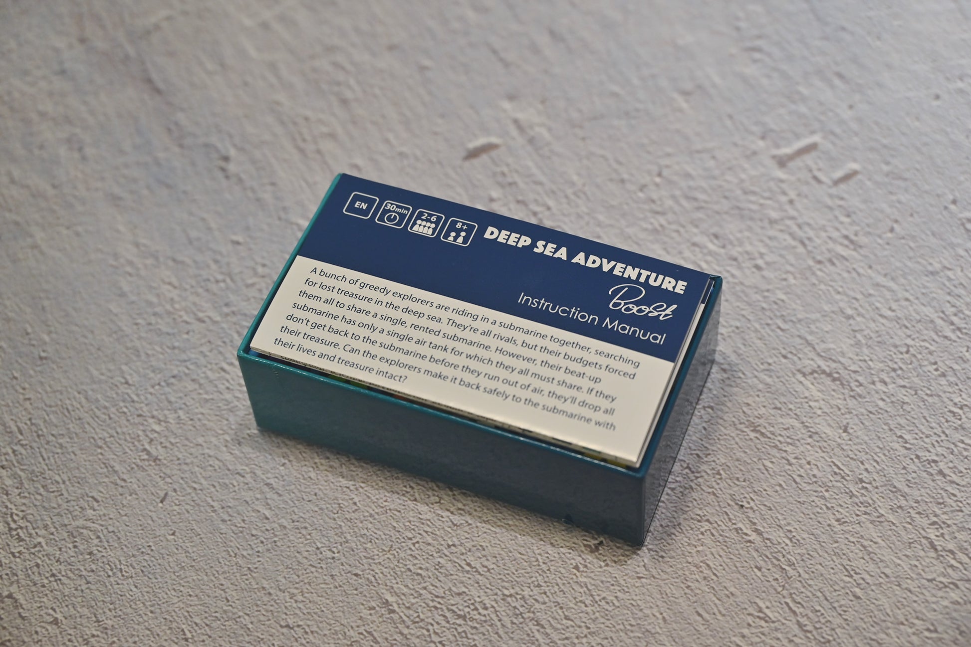 海底探險深版 3D列印桌遊收納盒 | 烏鴉盒子桌遊收納 Deep Sea Adventure Boost 3D printing insert