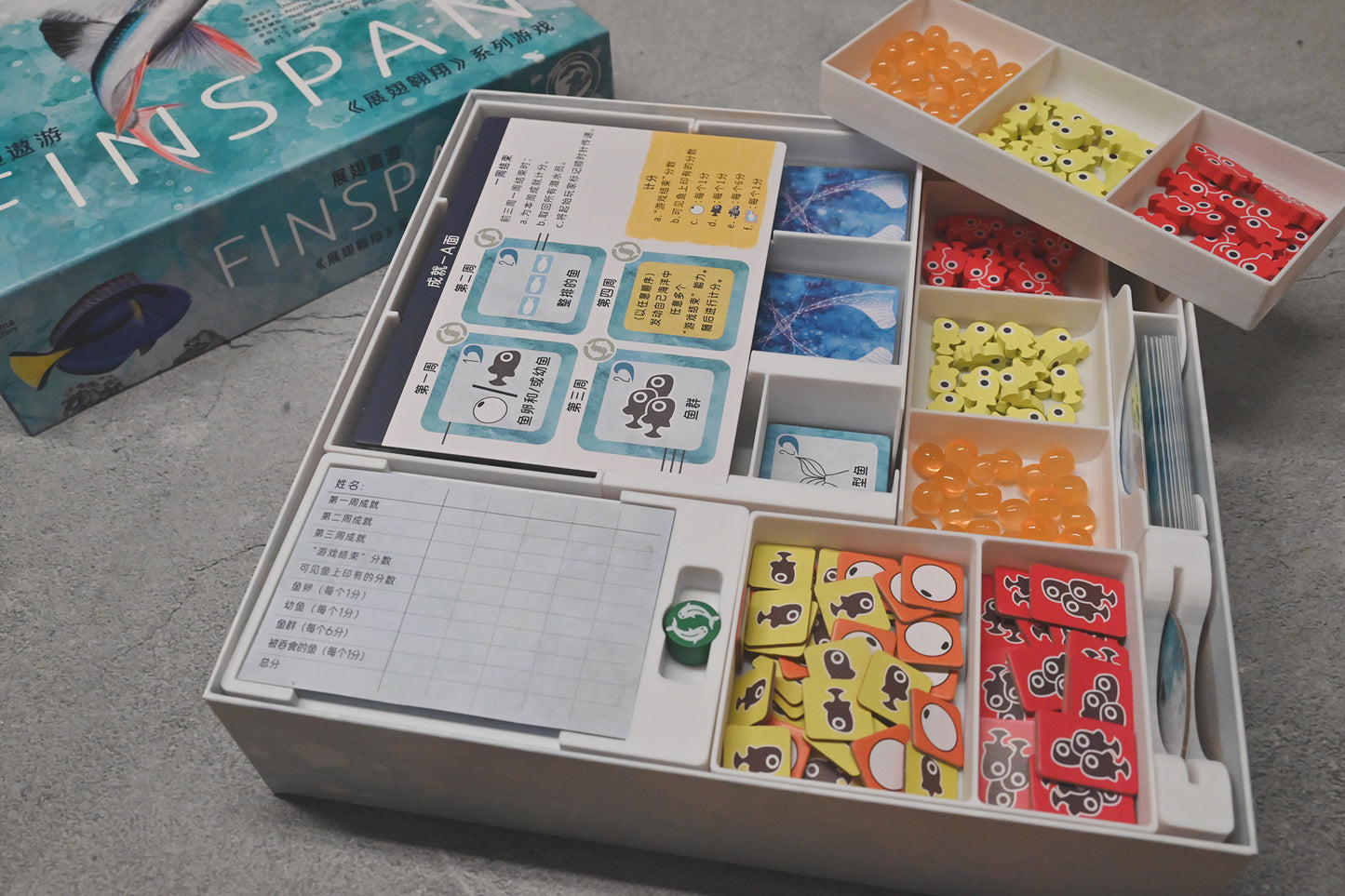 展翅遨游 Finspan 桌遊收納盒