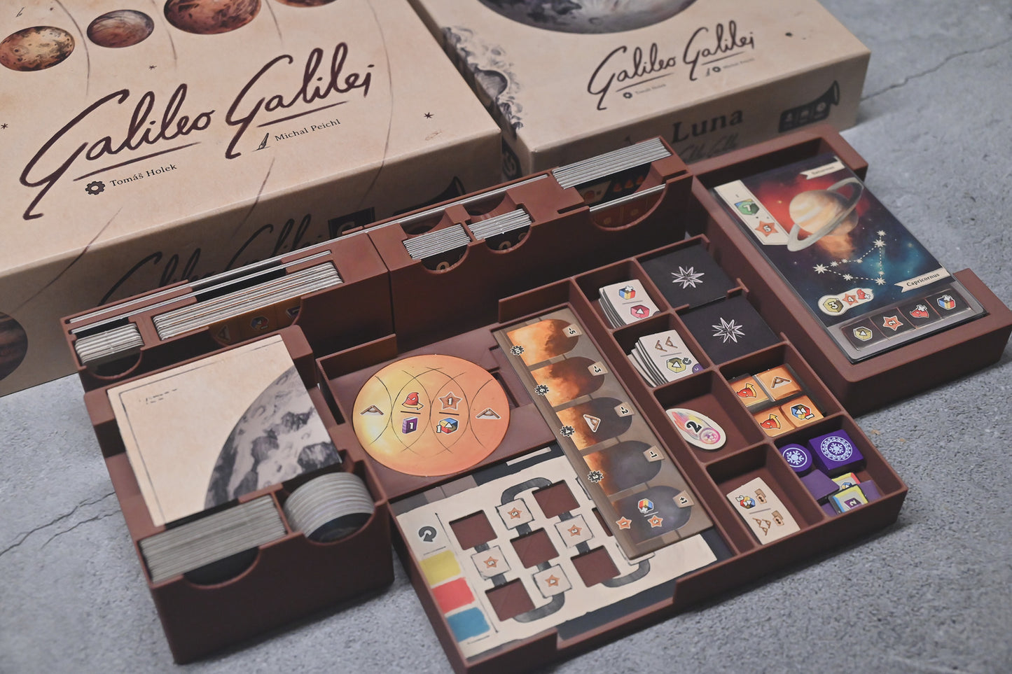 伽利略+月球擴充 Galileo Galilei 桌遊收納盒