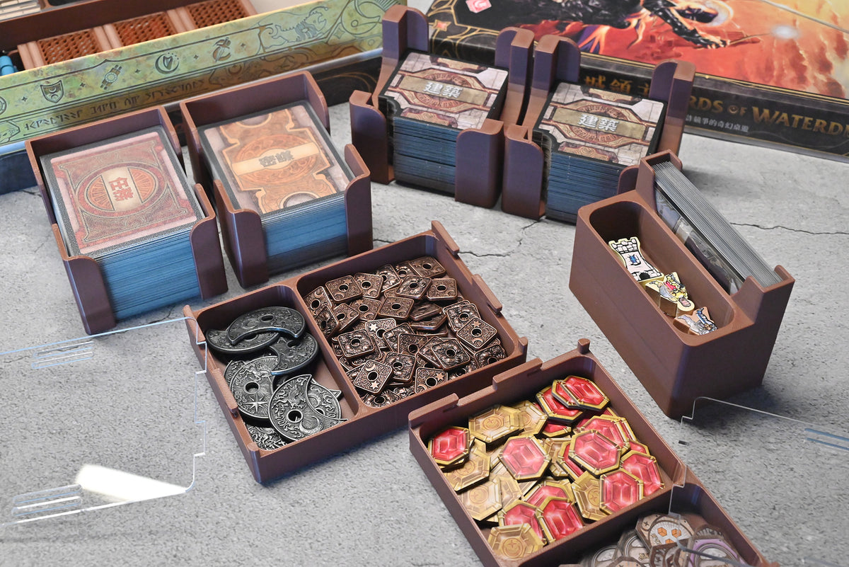 深水城領主+骷髏港惡棍 Lords of Waterdeep 桌遊收納盒