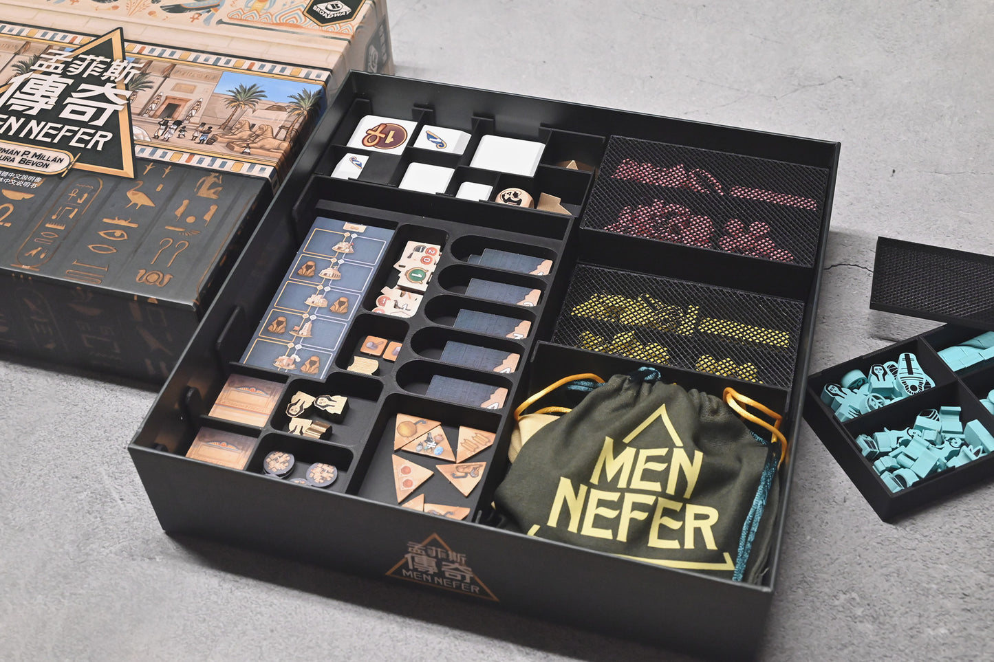 孟菲斯傳奇 Men Nefer 桌遊收納盒
