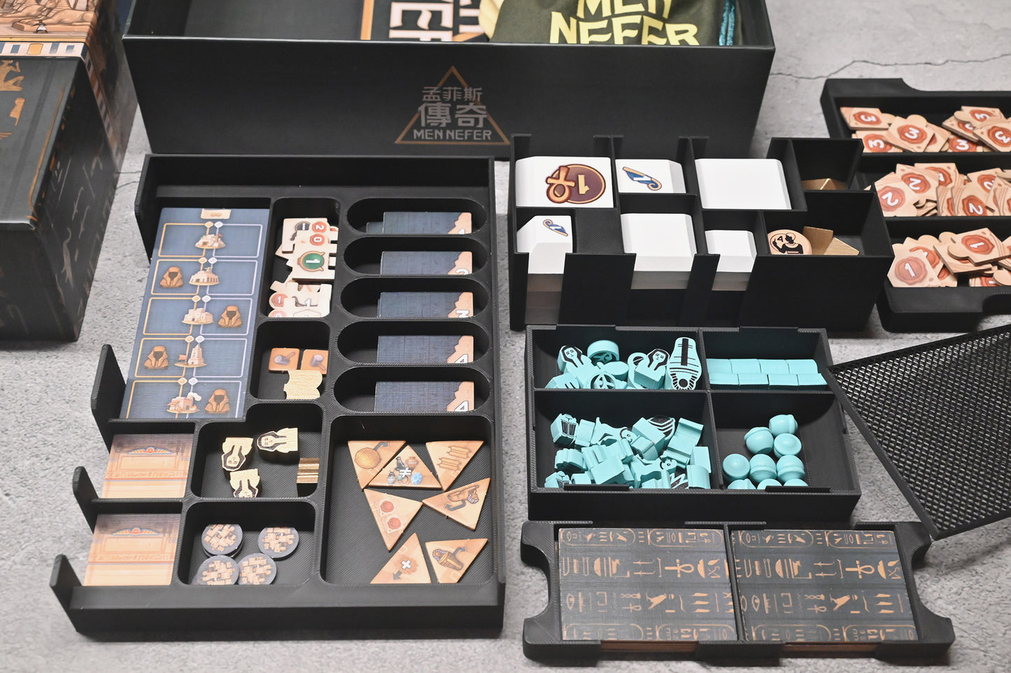 孟菲斯傳奇 Men Nefer 桌遊收納盒