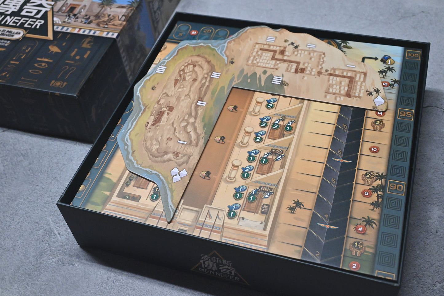 孟菲斯傳奇 Men Nefer 桌遊收納盒