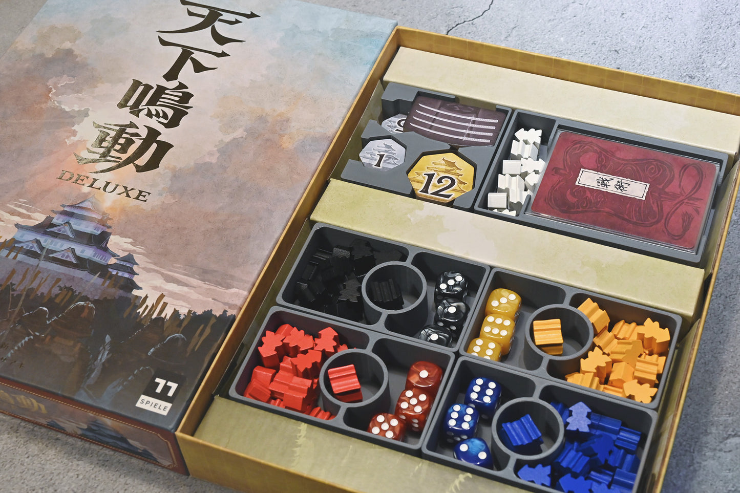 天下鳴動豪華版 Rumble Nation Deluxe 桌遊收納盒