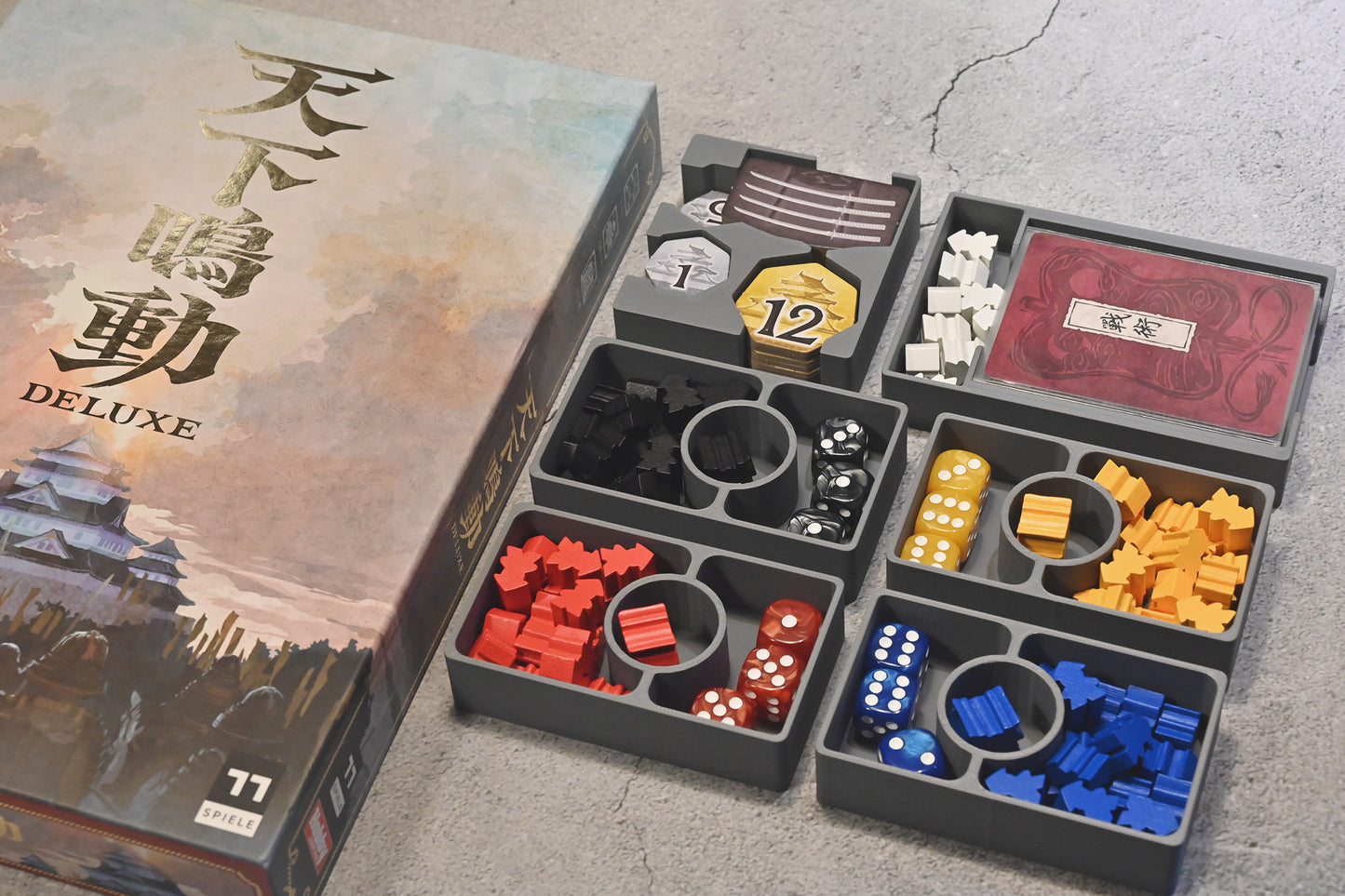 天下鳴動豪華版 Rumble Nation Deluxe 桌遊收納盒