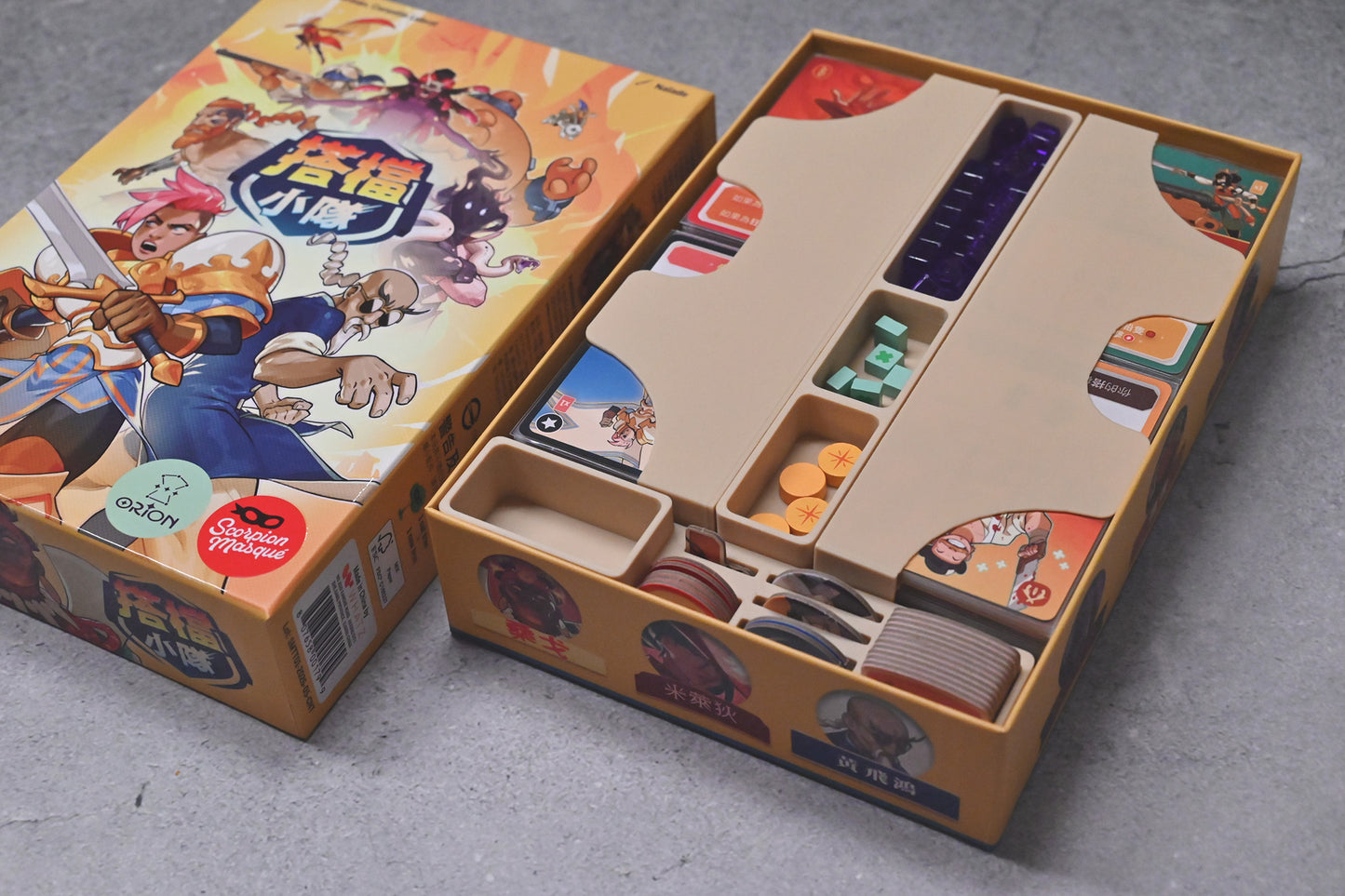 搭檔小隊 Tag Team 桌遊收納盒