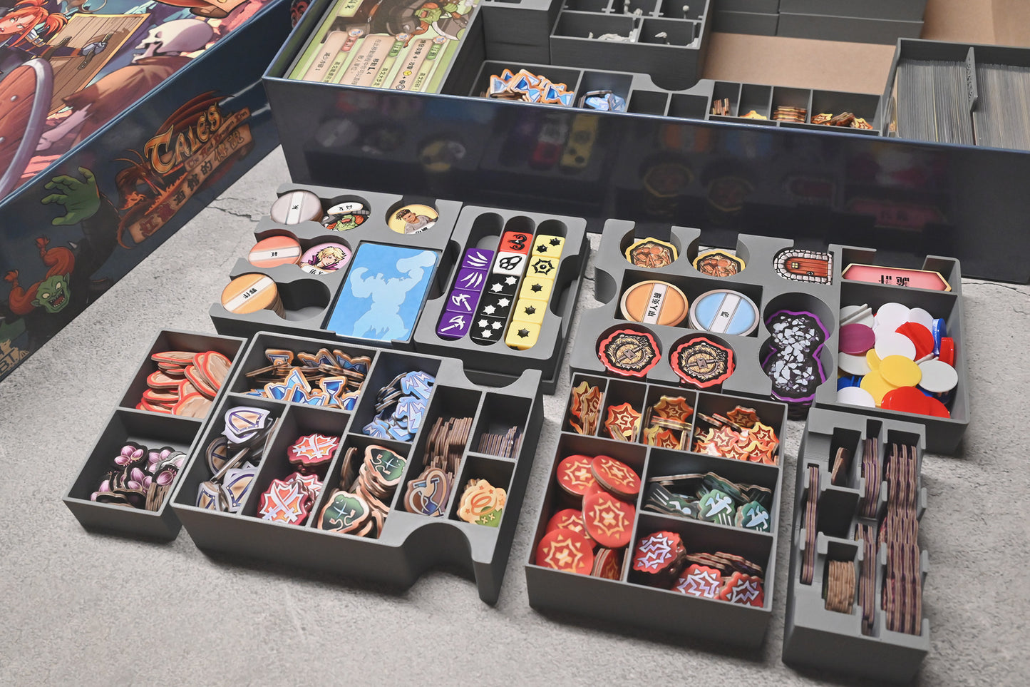 紅龍酒館的傳說 Tales from the Red Dragon Inn 桌遊收納盒