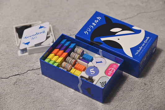 oink 賞鯨船 whale to look 3D列印桌遊收納盒 | 烏鴉盒子桌遊收納 board game insert