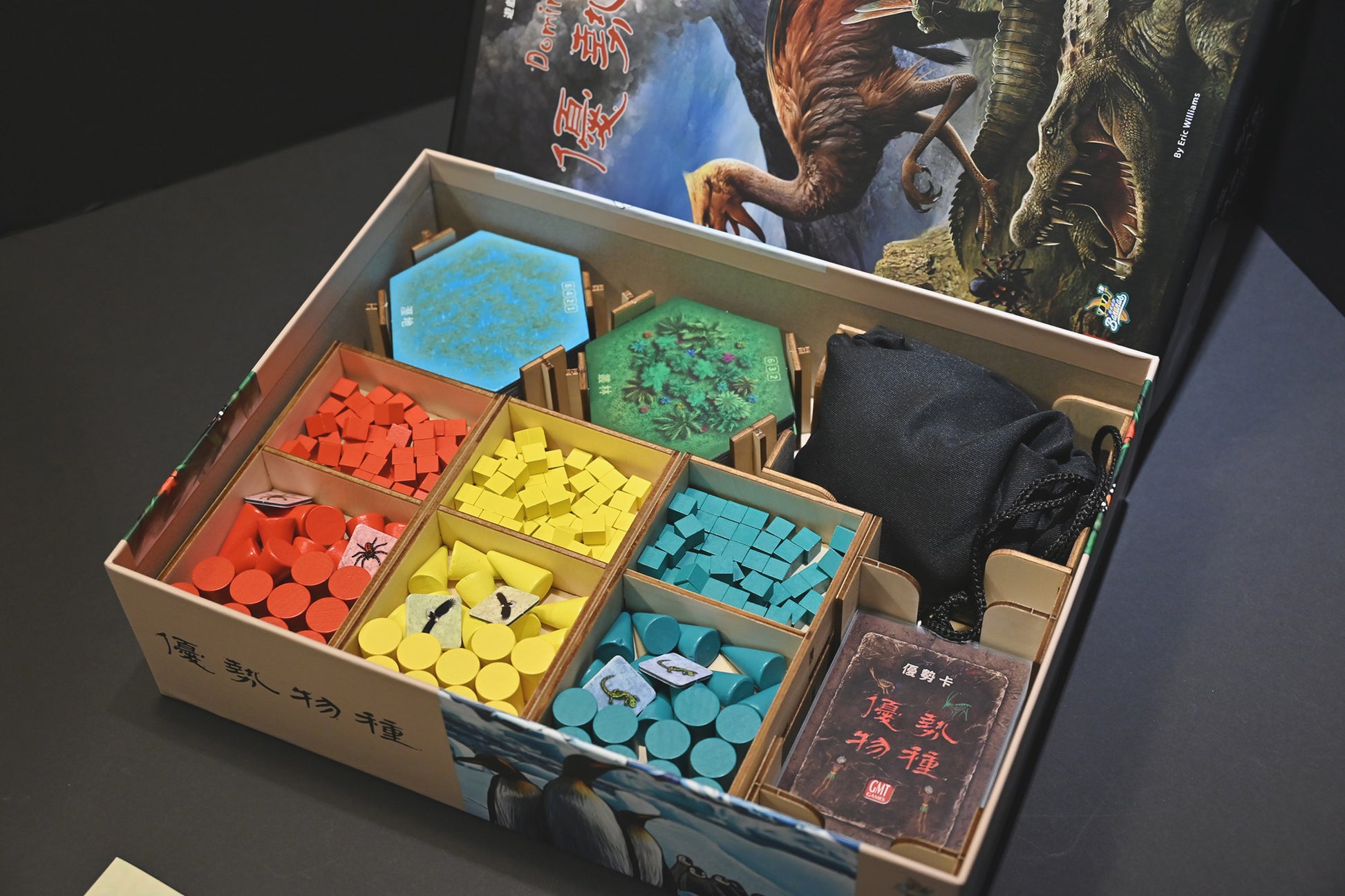 優勢物種 桌遊收納盒 Dominant Species board game insert 烏鴉盒子