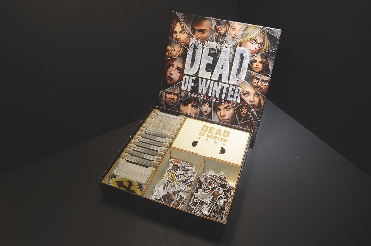 死亡寒冬 桌遊收納盒 Dead of Winter insert organizer 烏鴉盒子桌遊收納