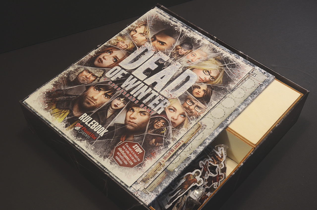 死亡寒冬 桌遊收納盒 Dead of Winter insert organizer 烏鴉盒子桌遊收納