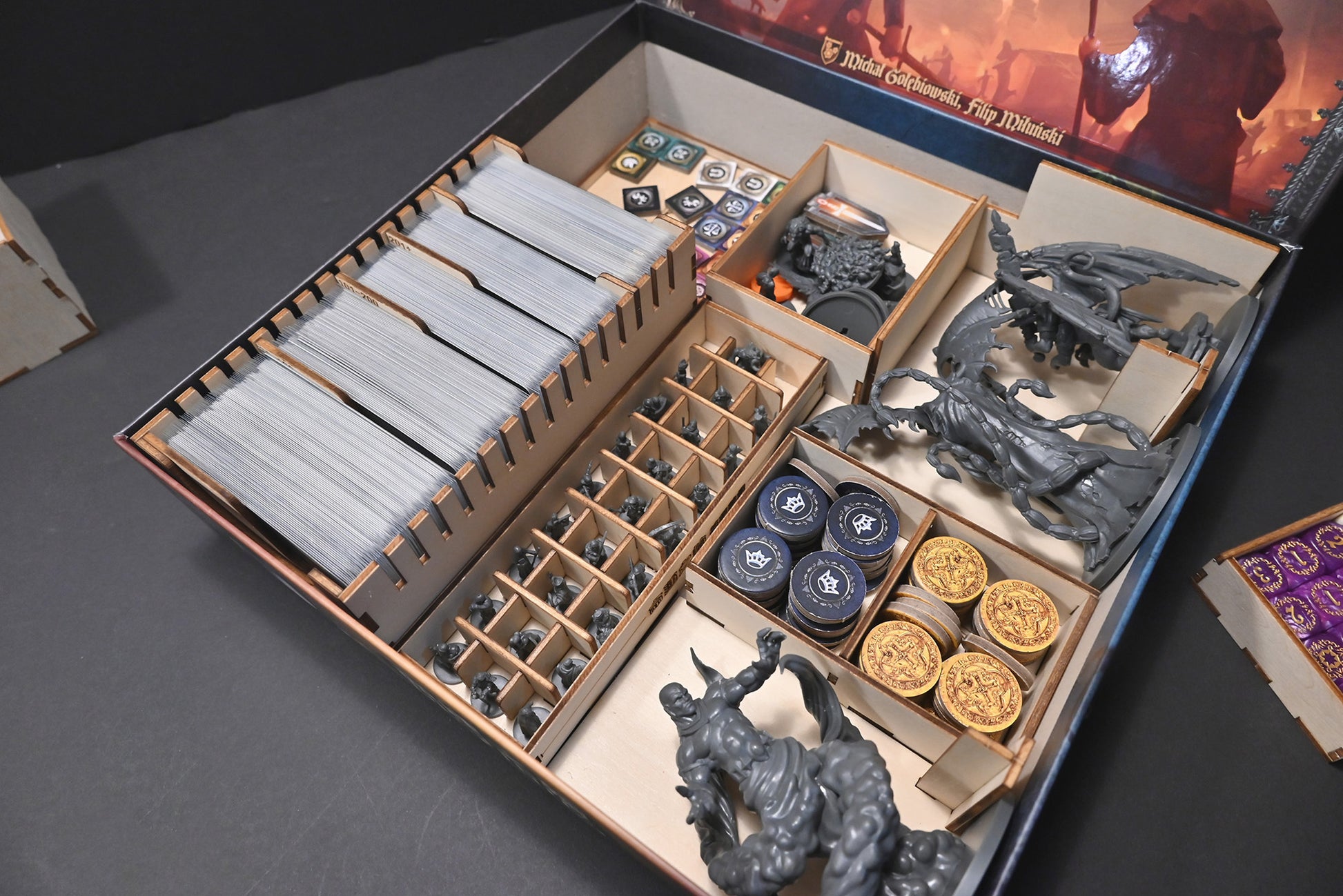 命運之輪+全擴充 桌遊收納盒 Destinies board game insert 烏鴉盒子桌遊收納