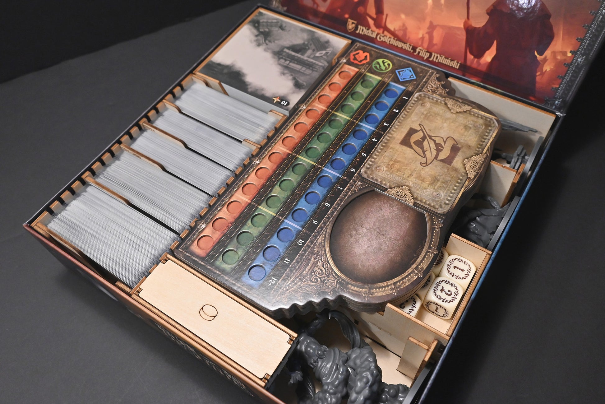 命運之輪+全擴充 桌遊收納盒 Destinies board game insert 烏鴉盒子桌遊收納