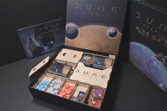 沙丘：帝國+雙擴充 桌遊收納盒 Dune: Imperium insert organizer 烏鴉盒子桌遊收納
