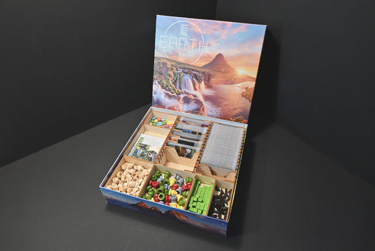 藍星/地球 桌遊收納盒 Earth board game insert 烏鴉盒子