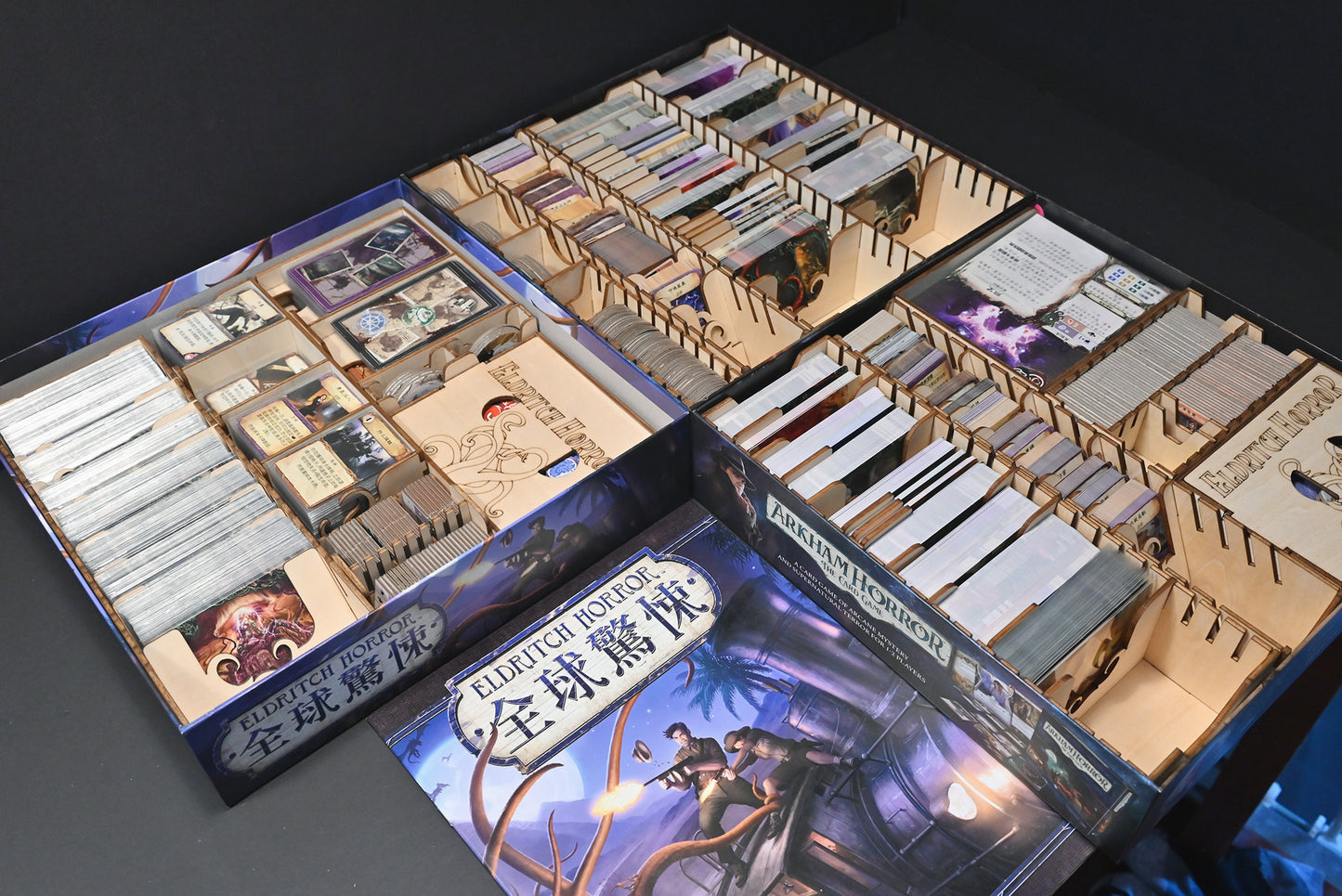 全球驚悚 全擴充 桌遊收納盒_ 烏鴉盒子