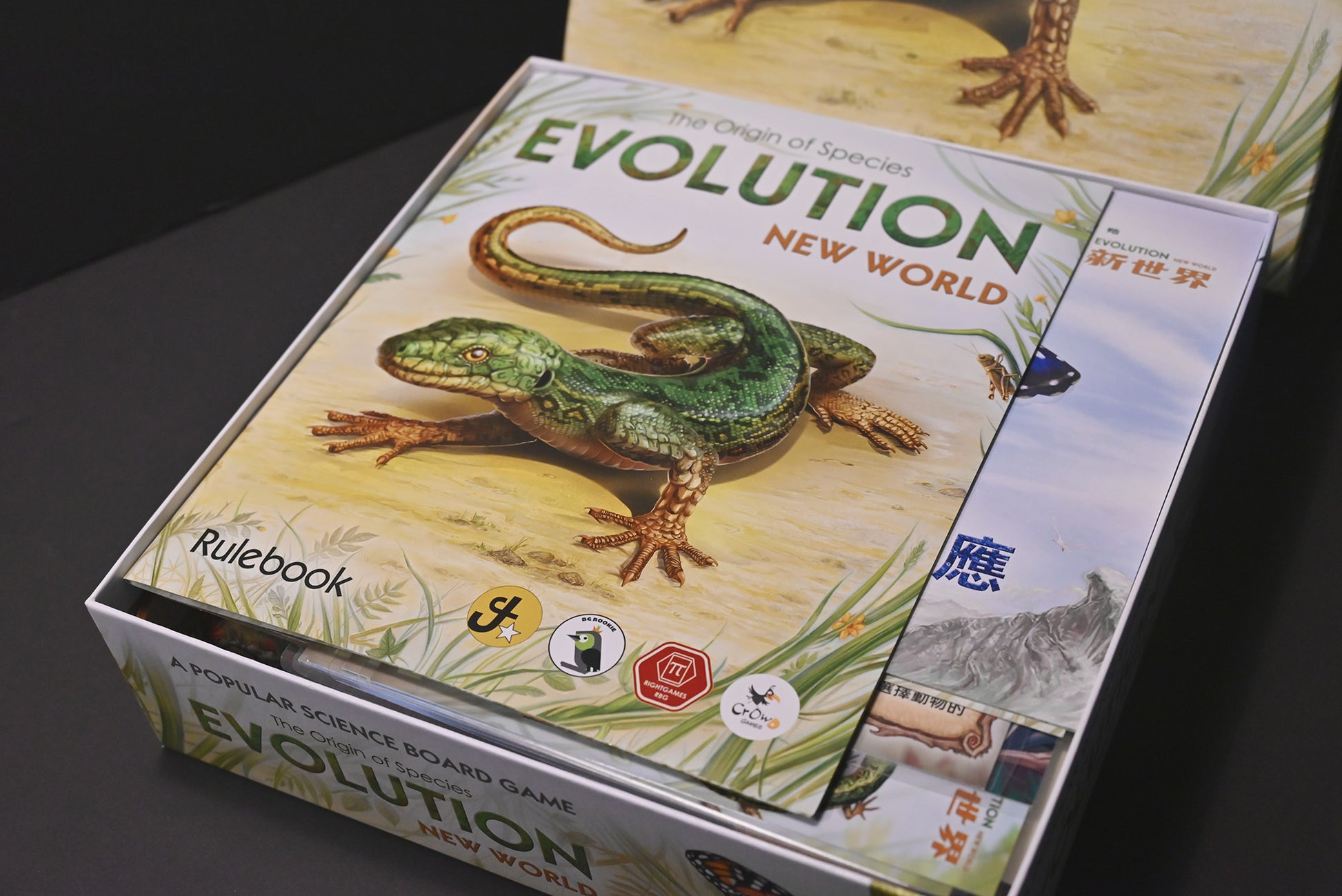 演化：新世界 桌遊收納盒 Evolution: New World insert 烏鴉盒子桌遊收納