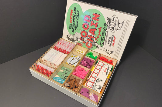 快餐連鎖大亨：番茄醬擴充 桌遊收納盒 Food Chain Magnate The Ketchup Mechanism insert organizer