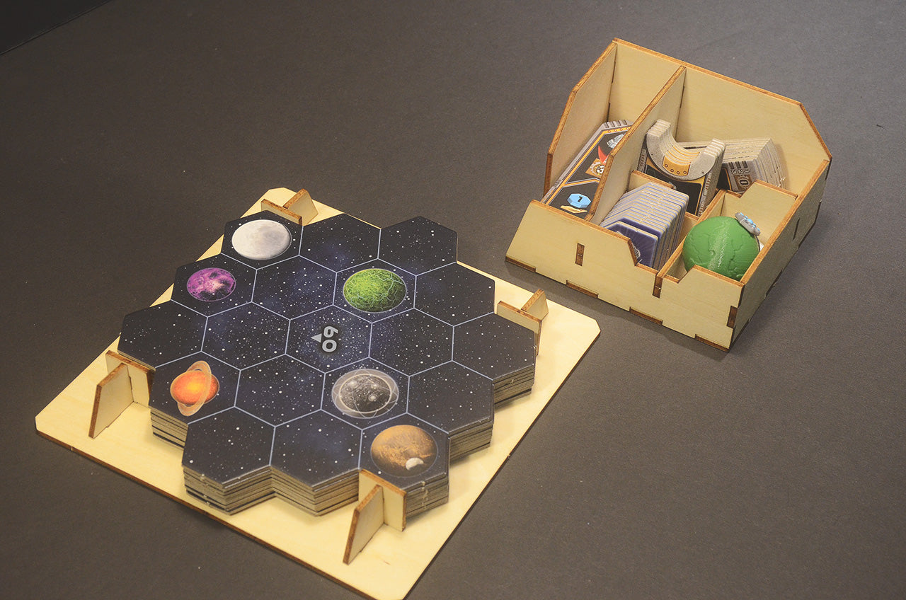 蓋亞計畫 桌遊收納盒 Gaia Project insert organizer 烏鴉盒子桌遊收納