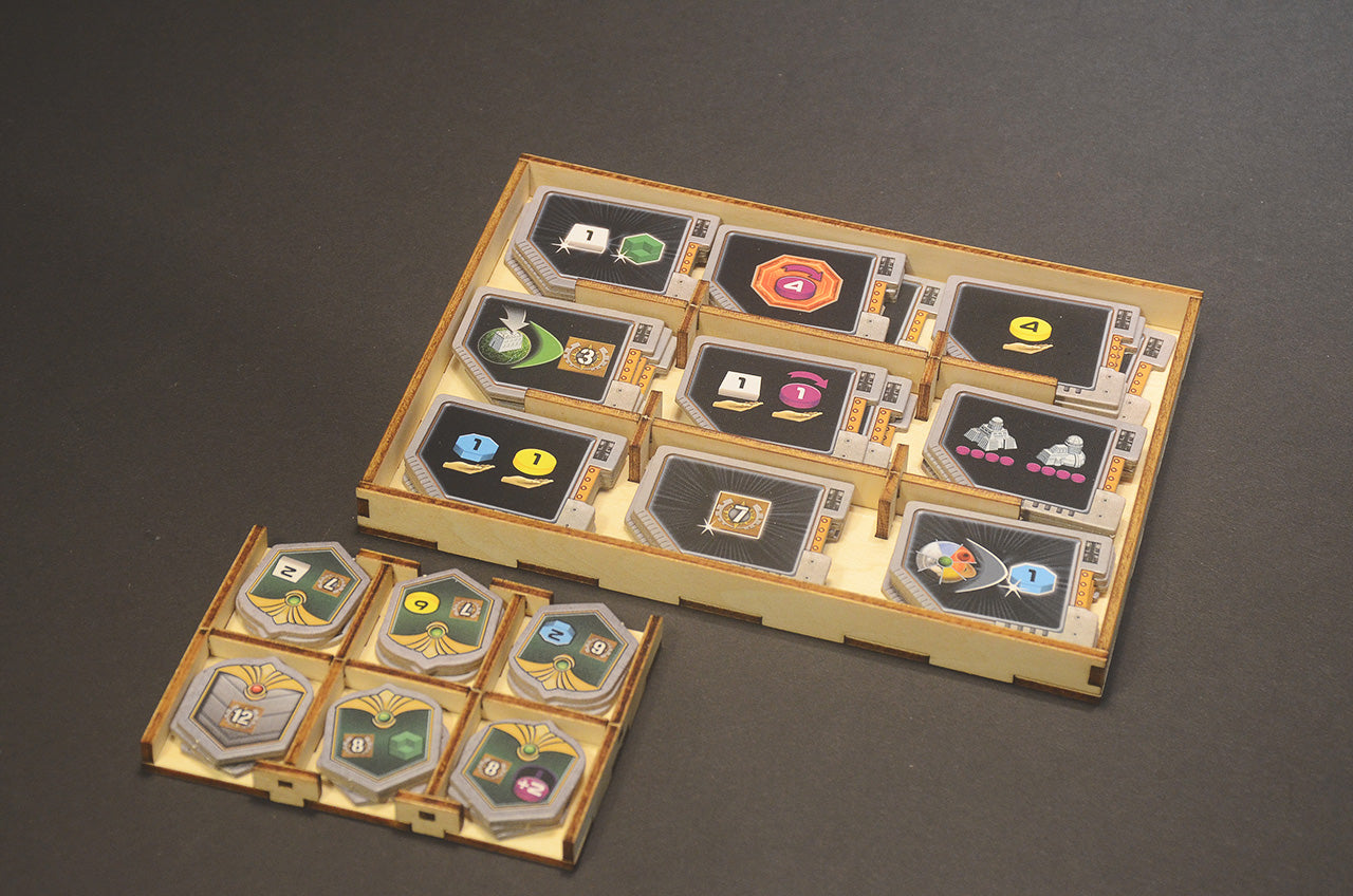 蓋亞計畫 桌遊收納盒 Gaia Project insert organizer 烏鴉盒子桌遊收納