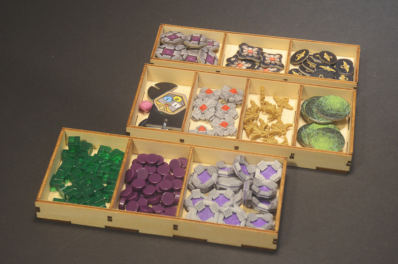 蓋亞計畫 桌遊收納盒 Gaia Project insert organizer 烏鴉盒子桌遊收納