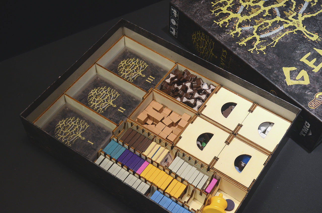 氏族豪華版 桌遊收納盒 Gentes Deluxified Edition insert organizer 烏鴉盒子桌遊收納