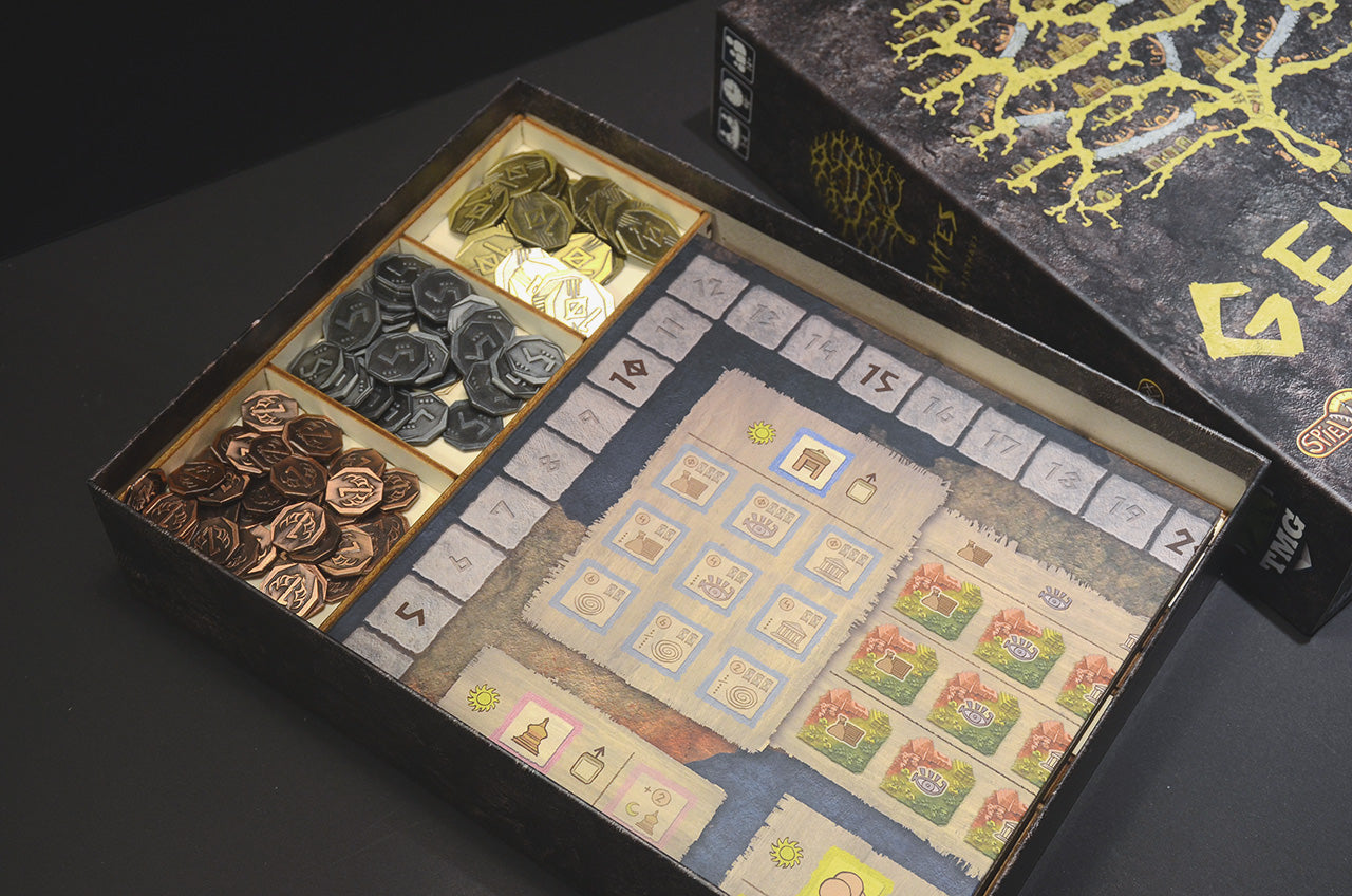 氏族豪華版 桌遊收納盒 Gentes Deluxified Edition insert organizer 烏鴉盒子桌遊收納