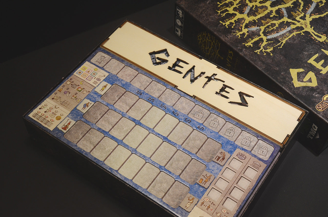 氏族豪華版 桌遊收納盒 Gentes Deluxified Edition insert organizer 烏鴉盒子桌遊收納