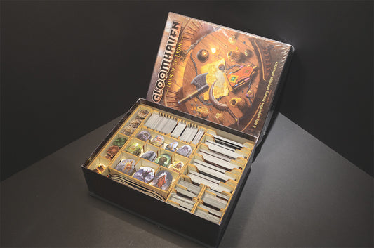 幽港迷城：雄獅之顎 收納盒 Gloomhaven Jaws of the Lion insert organizer 烏鴉盒子桌遊收納