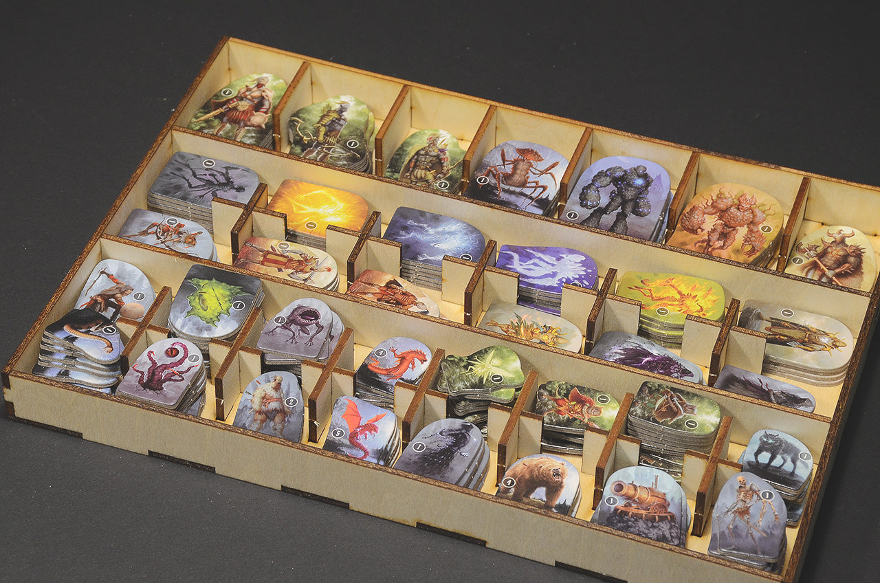 幽港迷城(黯淡港灣) Gloomhaven 烏鴉盒子木質桌遊收納盒