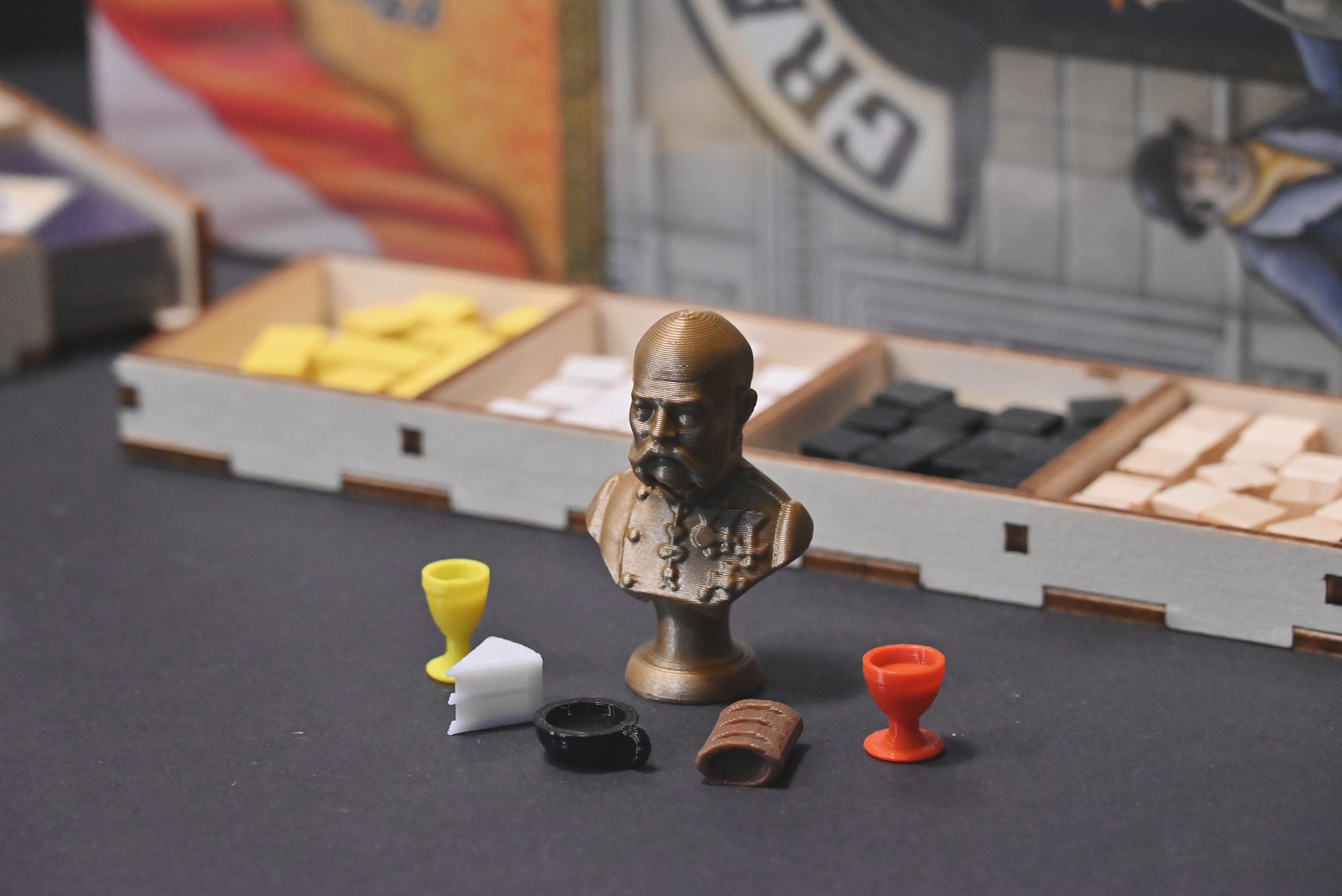 奧地利大飯店+舞動華爾滋 桌遊收納盒 Grand Austria Hotel board game insert 烏鴉盒子桌遊收納