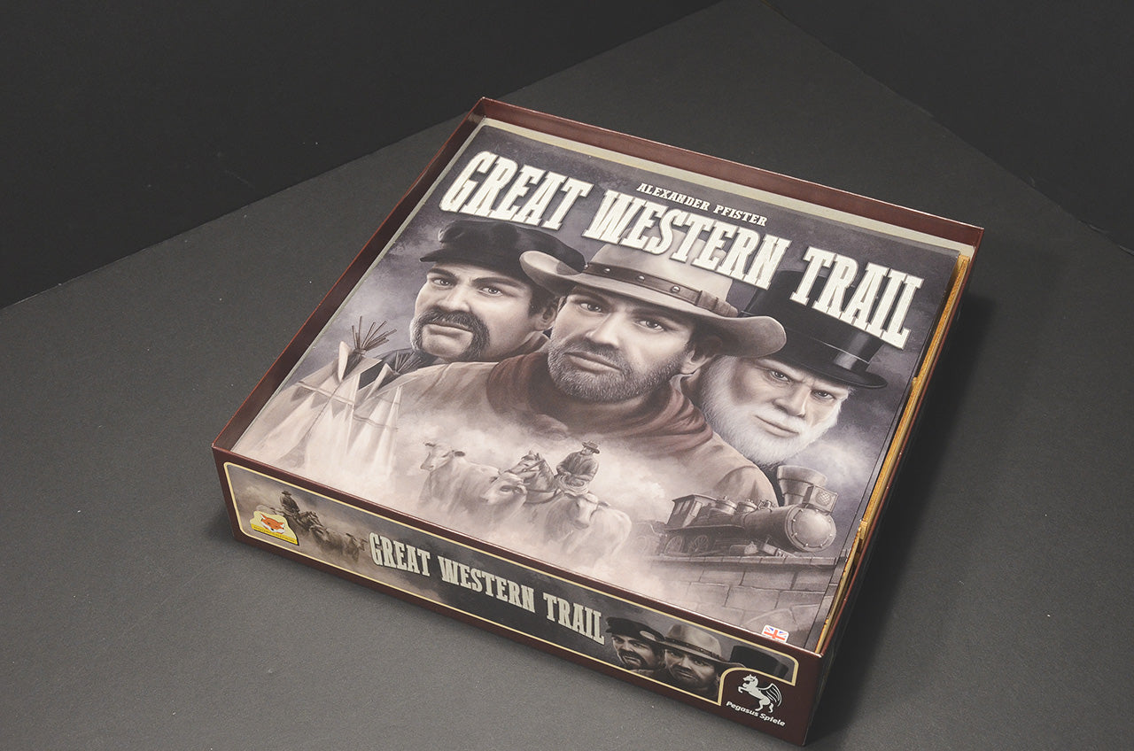 大西部之路 Great Western Trail 烏鴉盒子木質桌遊收納盒